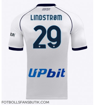 SSC Napoli Jesper Lindstrom #29 Replika Bortatröja 2023-24 Kortärmad